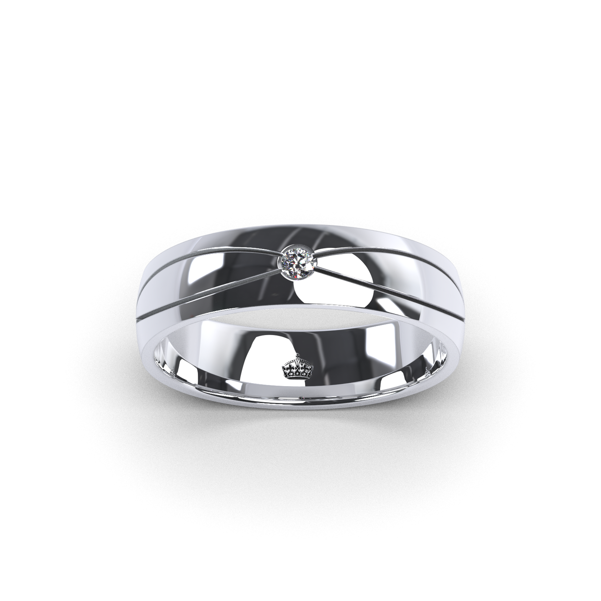 Anillo de matrimonio "Praga 10 Gramos"
