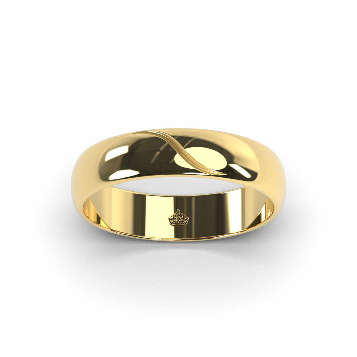 Anillo de matrimonio "Rapa Nui - 5 mm"