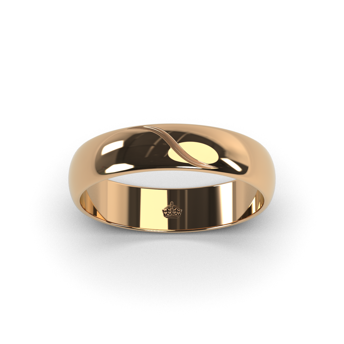 Anillo de matrimonio "Rapa Nui - 5 mm"