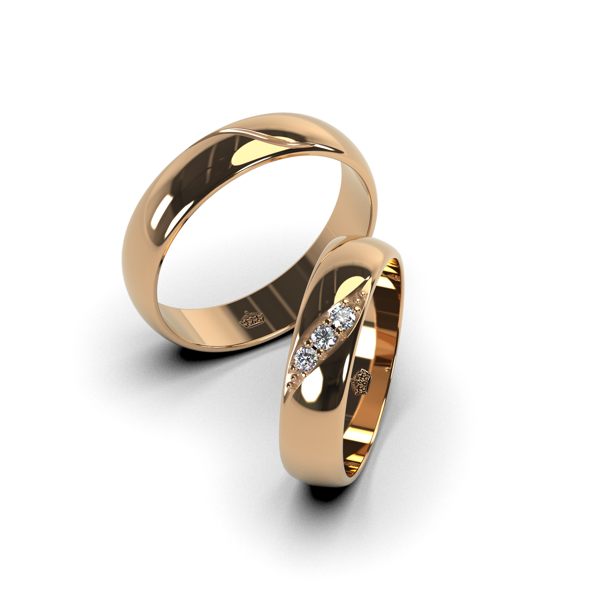 Anillo de matrimonio "Rapa Nui - 5 mm"