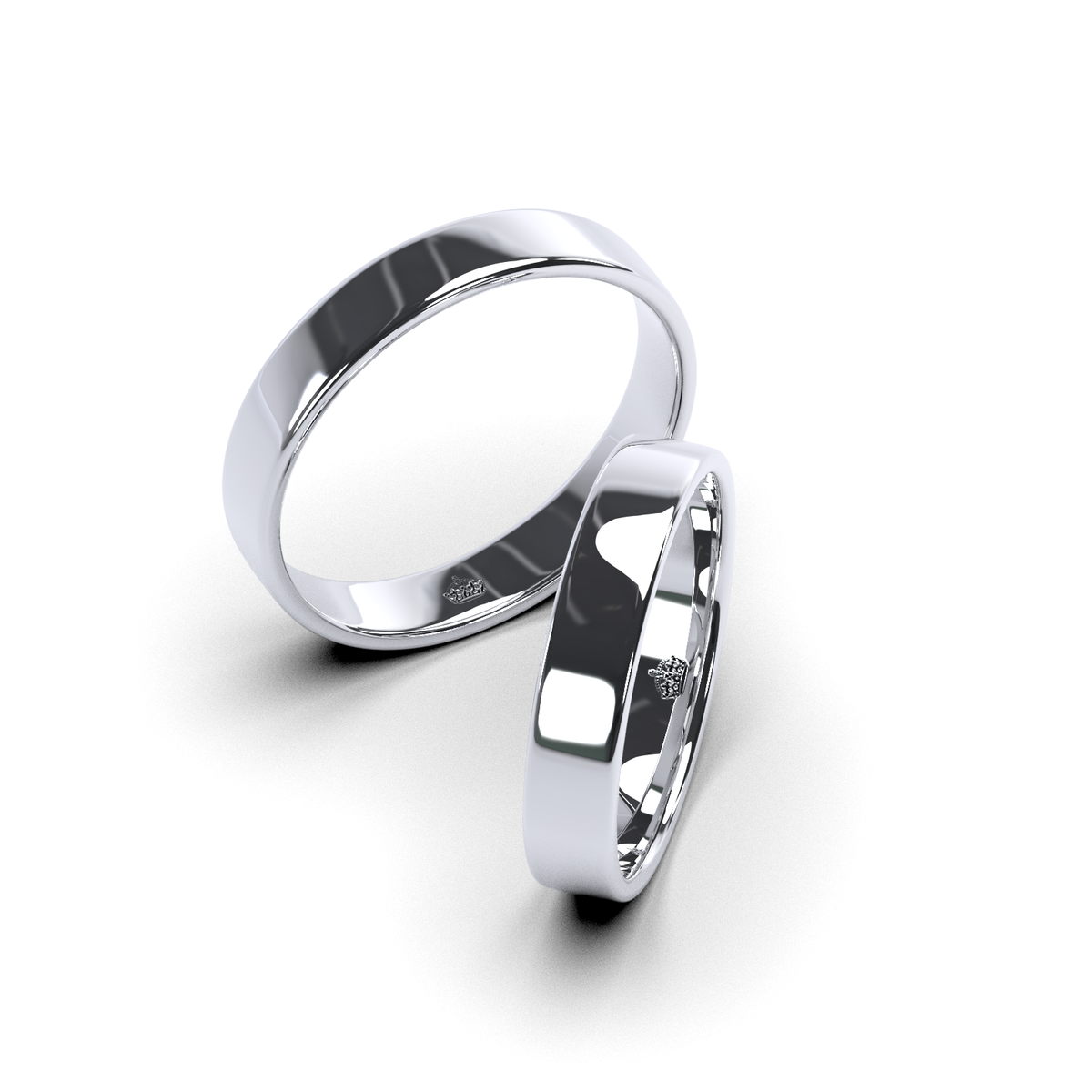 Anillo de matrimonio "Roma - 4 mm"