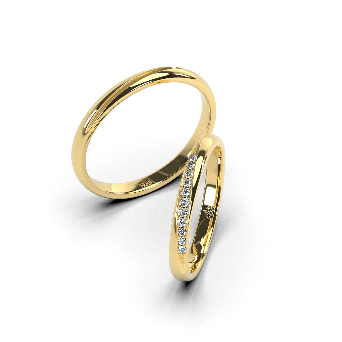 Anillo de matrimonio "Santorini"