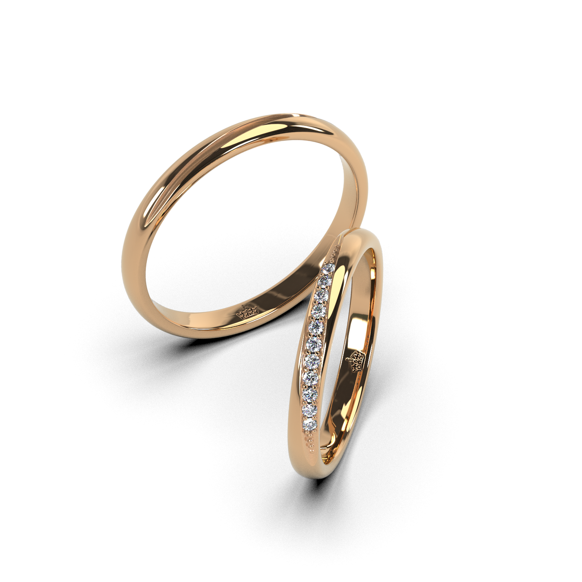 Anillo de matrimonio "Santorini"