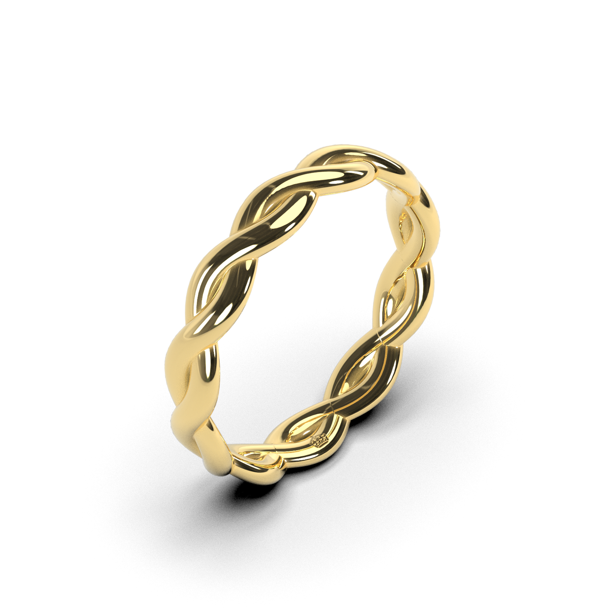 Anillo de matrimonio "Trenzas Irlandesas"