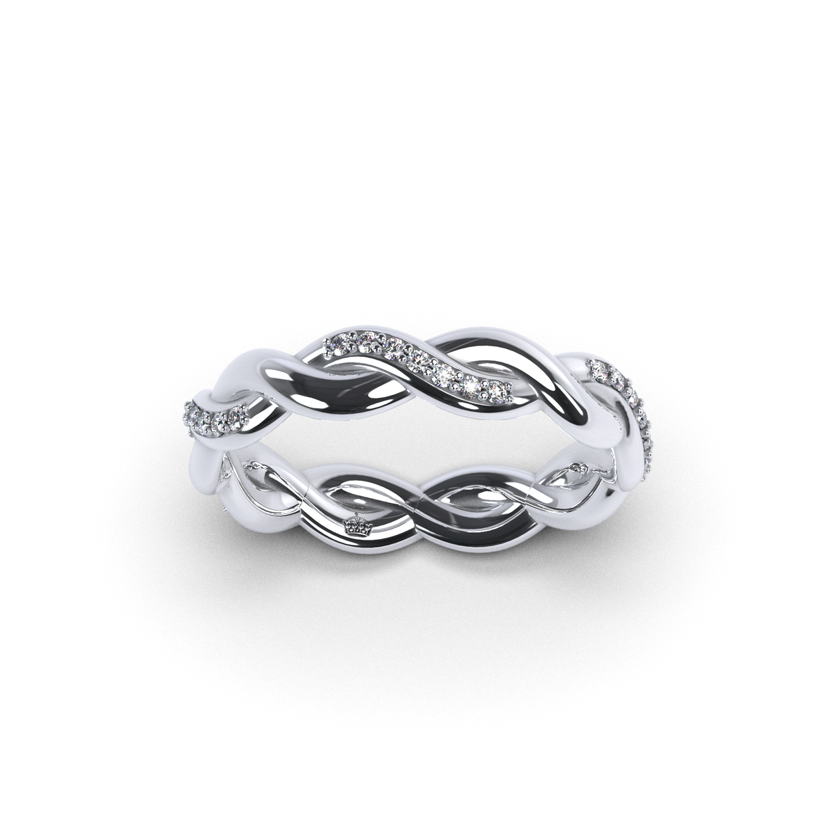 Anillo de matrimonio "Trenzas Irlandesas"