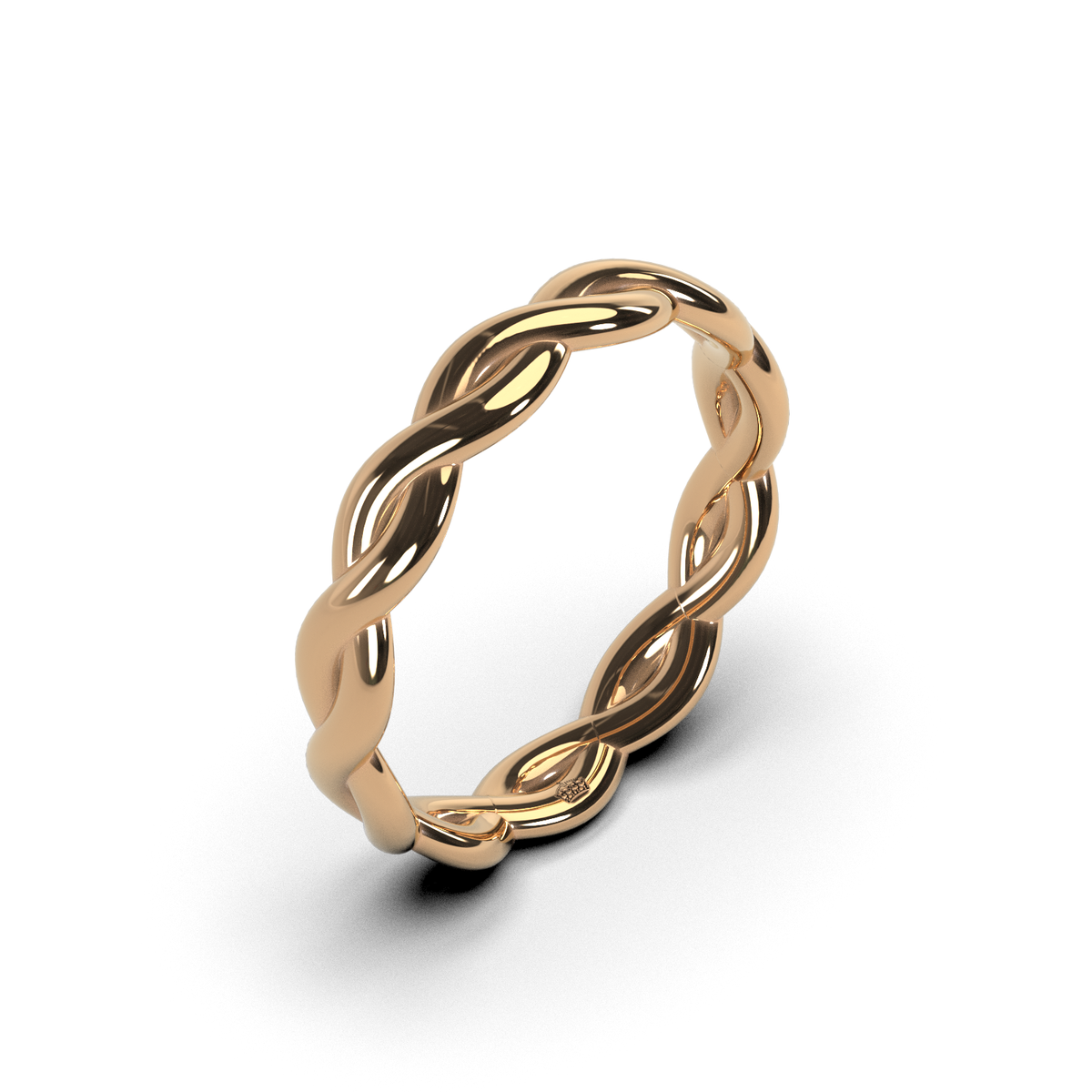Anillo de matrimonio "Trenzas Irlandesas"