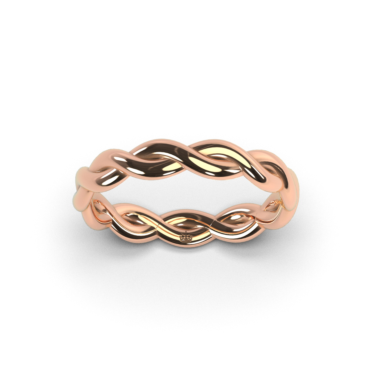 Anillo de matrimonio "Trenzas Irlandesas"